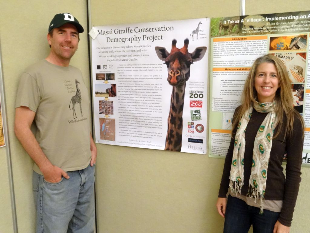 Dr. Derek Lee and Monica Bond of Wild Nature Institute present Masai Giraffe Conservation Demography Project at ZACC